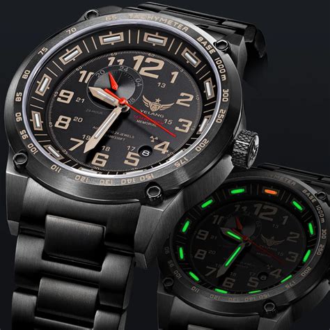 automatic watches with tritium illumination.